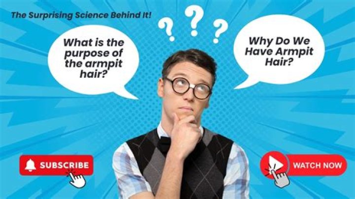What's the purpose of armpit hair?
