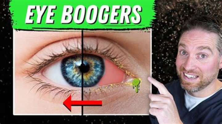 What are in boogers?