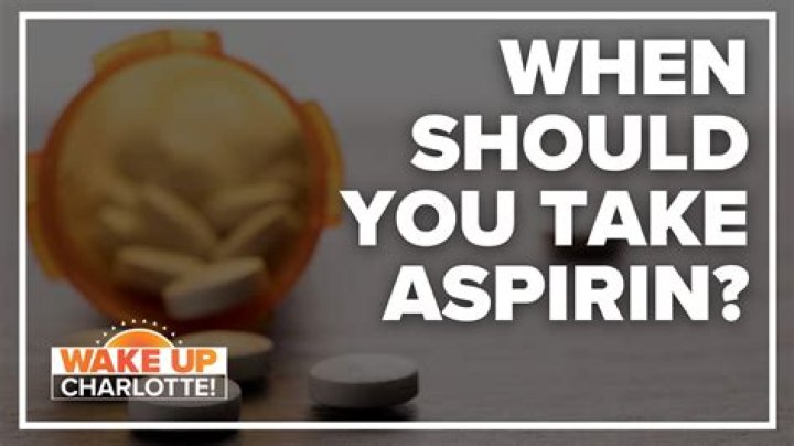What are the pros and cons of taking an aspirin a day?