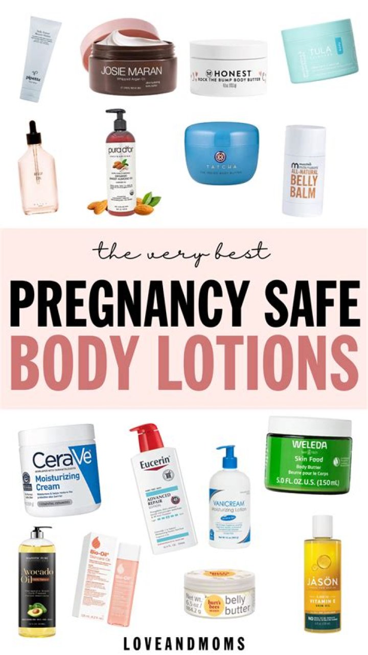 What body lotion is safe during pregnancy?