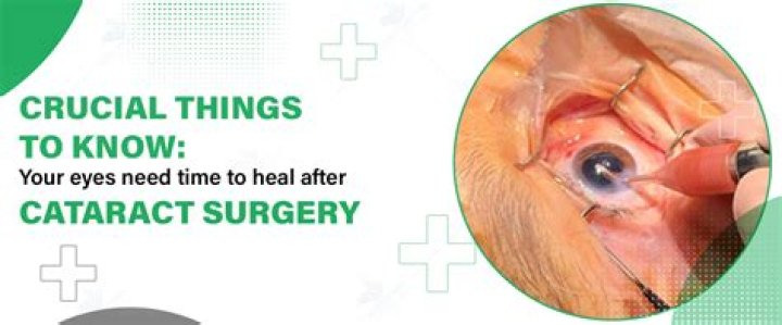 What can you not eat after cataract surgery?