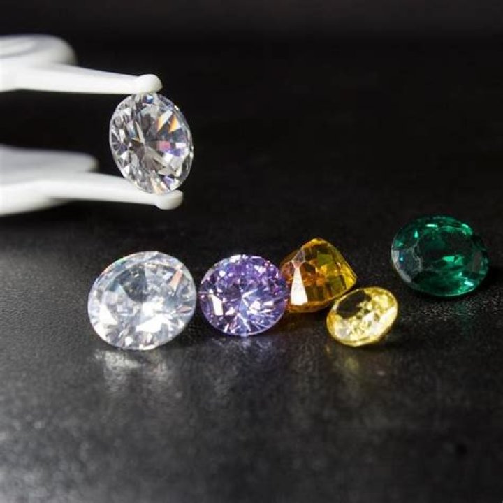 What color should diamonds be under black light?