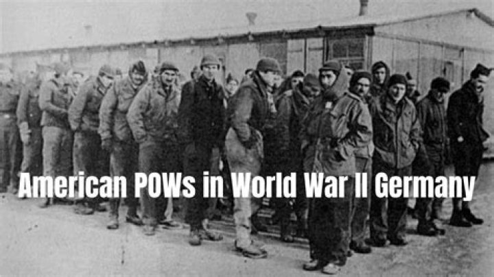 What did POWs eat in ww2?