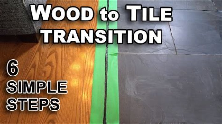 What do you use to transition from tile to tile?