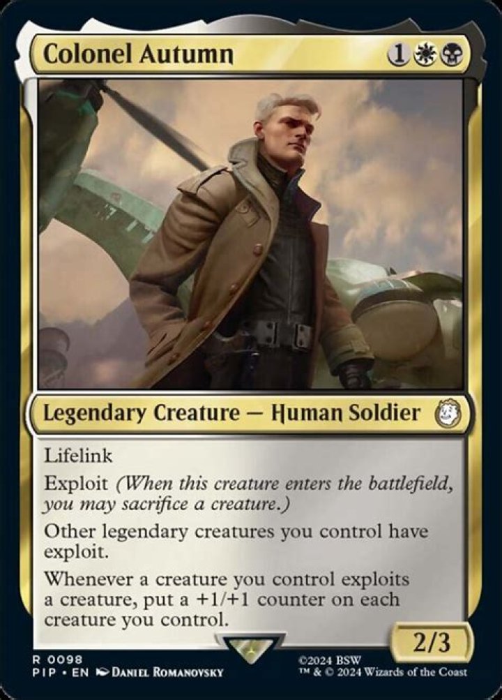 What does Colonel Autumn want?