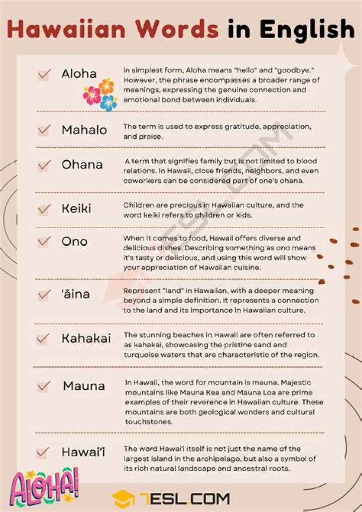 What does Lokai mean in Hawaiian?