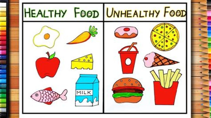 What food is not healthy?