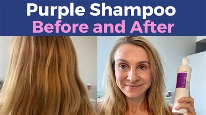 What happens if you use purple shampoo after bleaching?