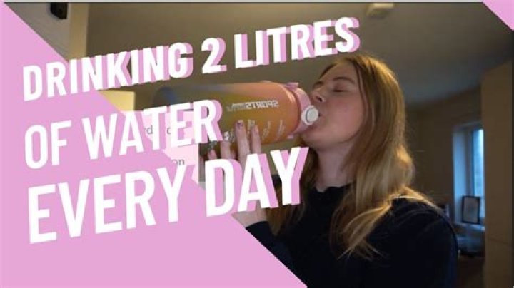 What happens when you drink 2 Litres of water a day?