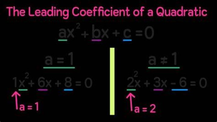 What is AB and C in a quadratic equation?