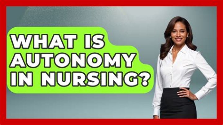 What is autonomy short answer?