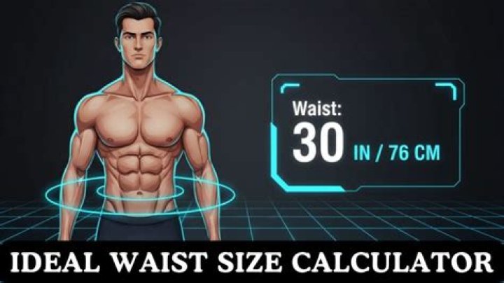 What is ideal waist size for my height?