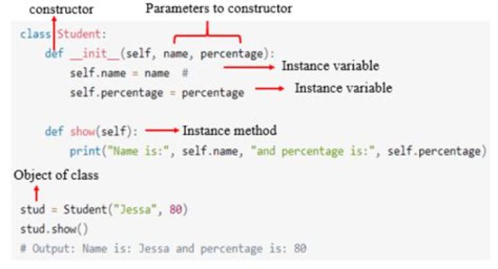 What is instance variable in Python?