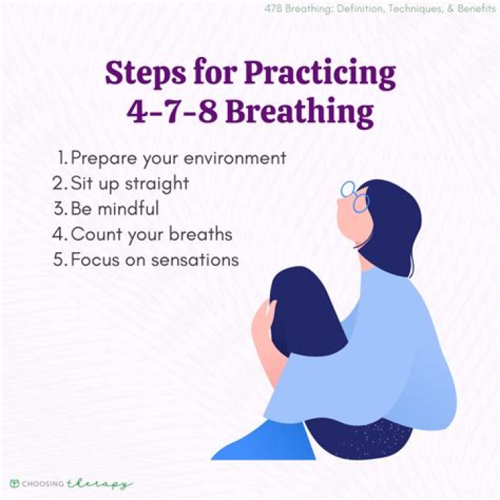 What is the 4 7 8 breathing technique?