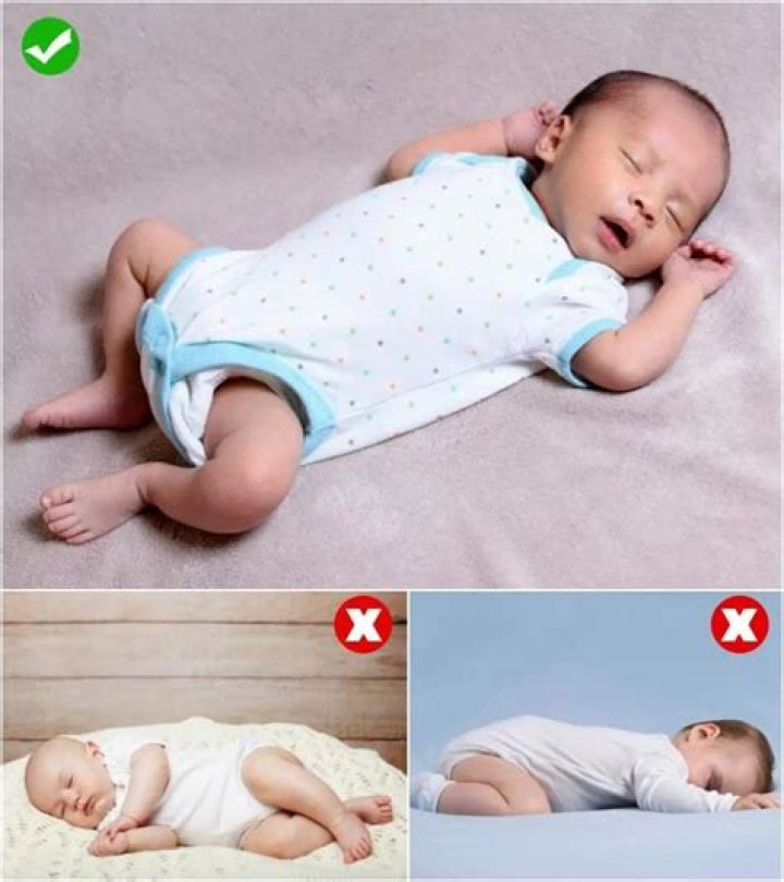 What is the best sleeping position for a baby with a cold?