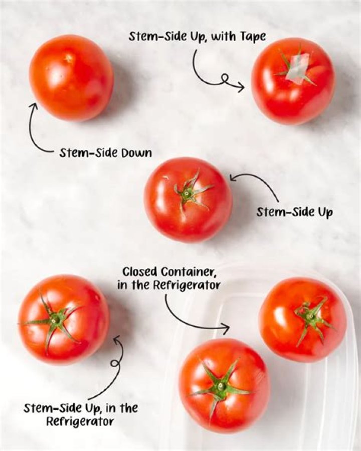What is the best way to store tomatoes?