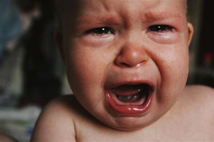 What is the crying child's name?