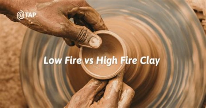 What is the difference between low fire glaze and high fire glaze?