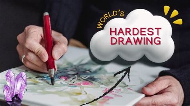 What is the hardest to draw?