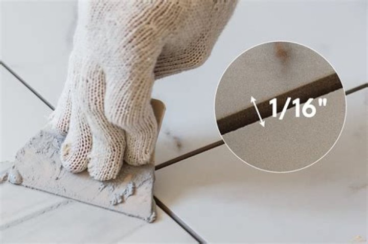 What is the thinnest grout line possible?