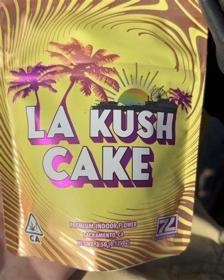 What strain is LA Kush Cake?