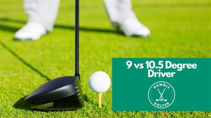What the distance difference between a 9.5 and 10.5 driver?