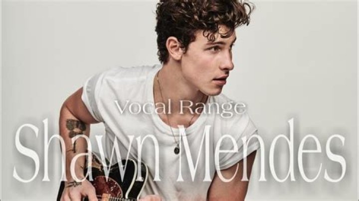 What vocal range is Shawn Mendes?