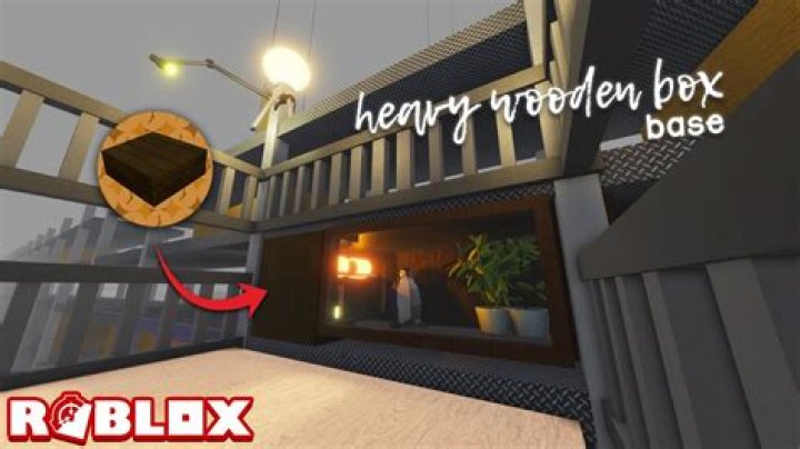 Where is the heavy wooden box in SCP 3008?