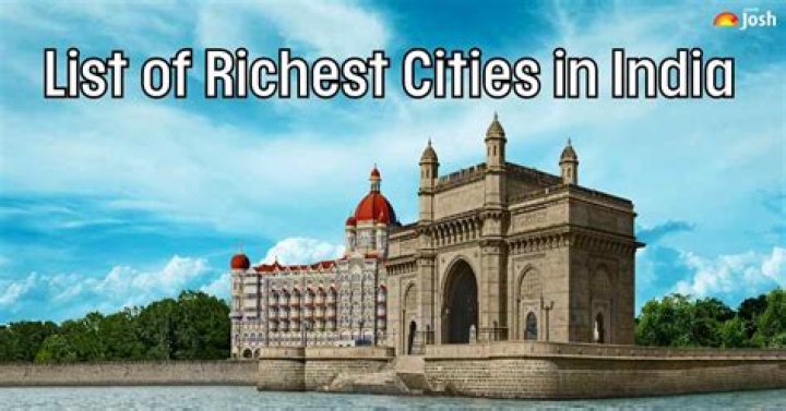 Which city is richest in India?