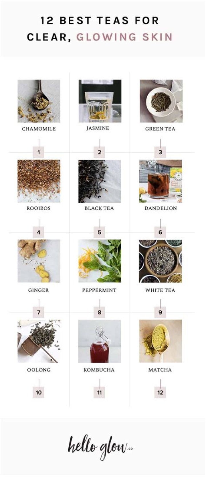 Which green tea is best for glowing skin?