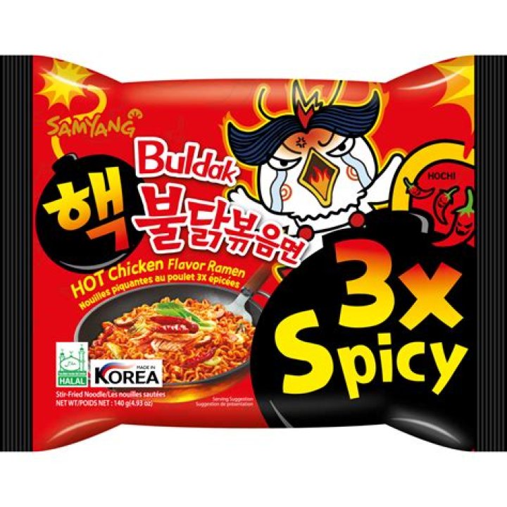 Which Korean noodle is the spiciest?