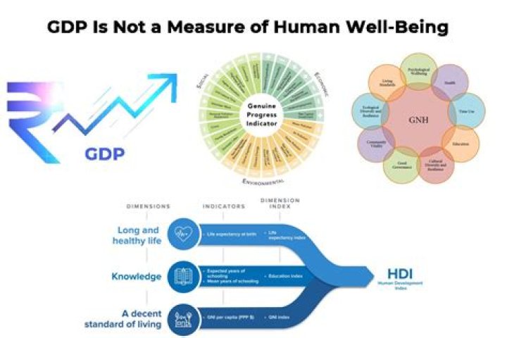 Which of the following is considered to be a problem and using GDP as a measure of national well being?