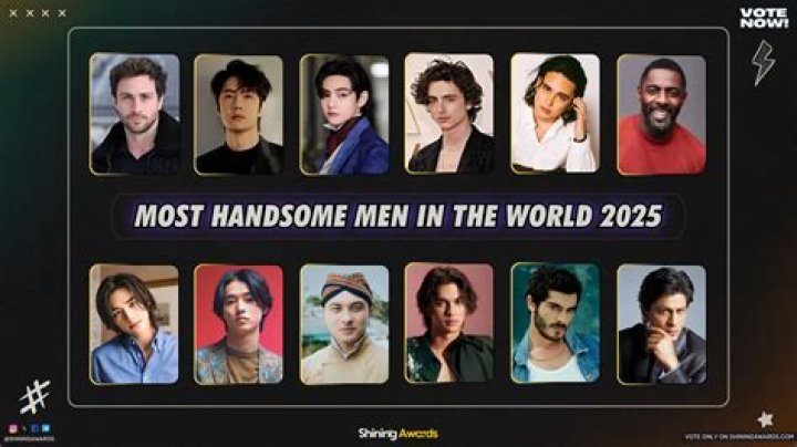 Who is the most handsome man in the world 2021 2022?