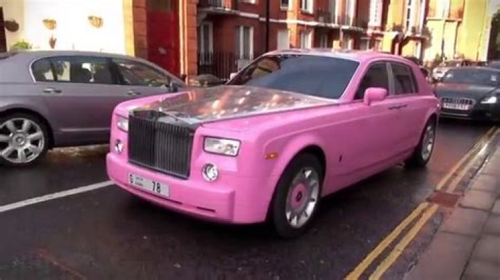 Who owns pink Rolls-Royce?