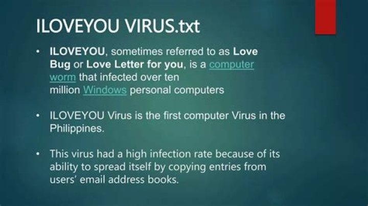 Who stopped ILOVEYOU virus?
