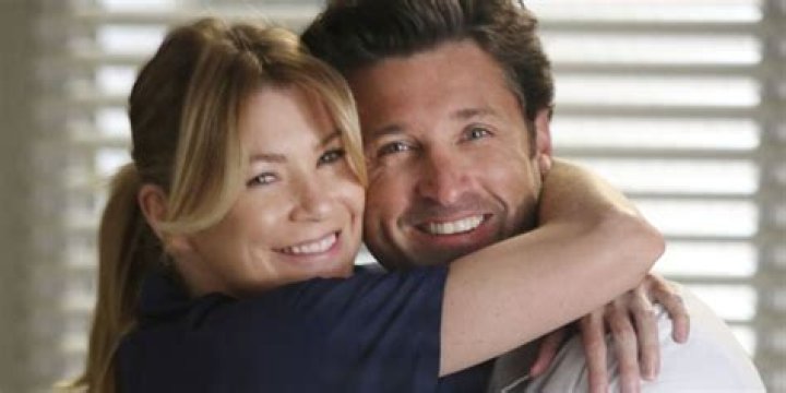 Who was Meredith with after Derek died?