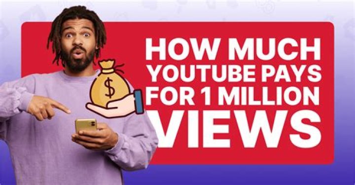 Who was the first person to get 1 million views on YouTube?