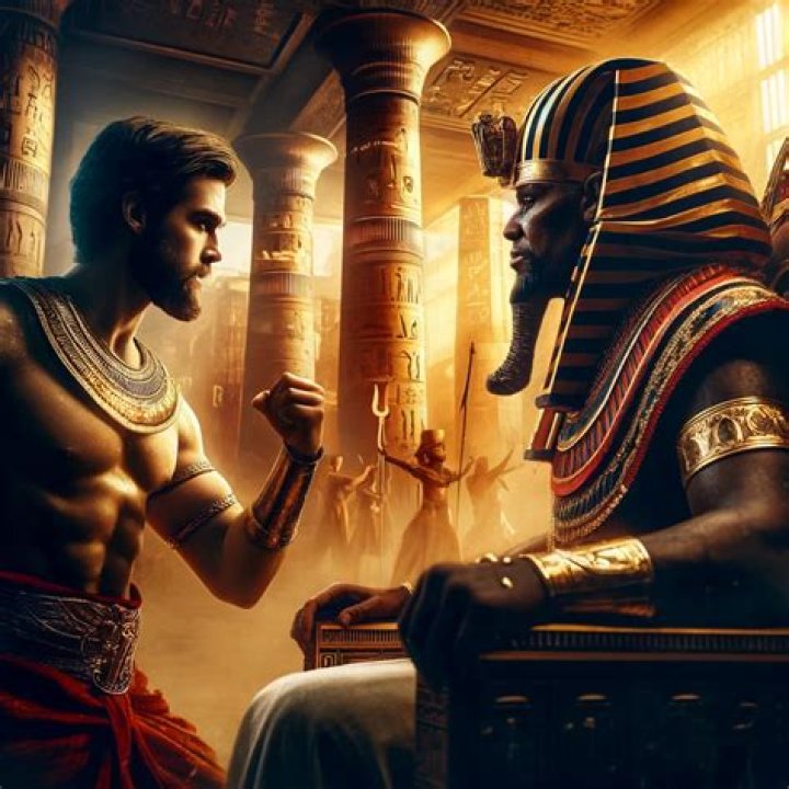Who was the pharaoh who drowned in the Red Sea?