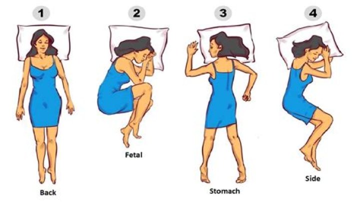 Why do I sleep with my legs up in the air?