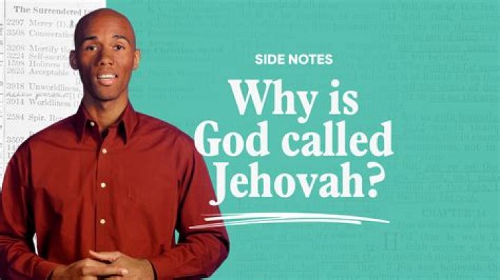 Why is God called Jehovah?