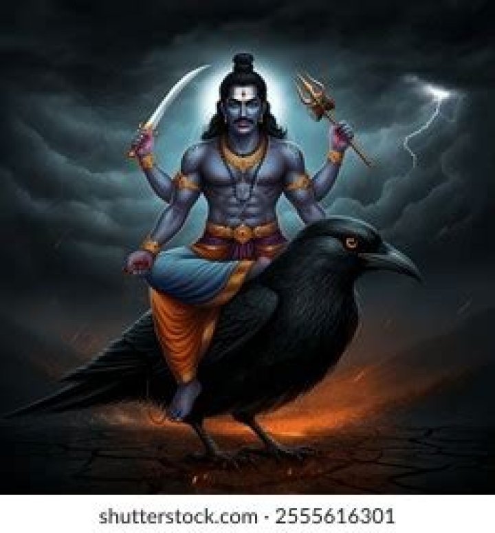 Why was Shani angry with Krishna?