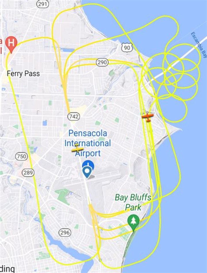 Why would a plane fly in circles?